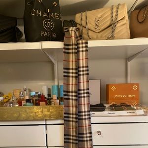 Burberry silk scarf